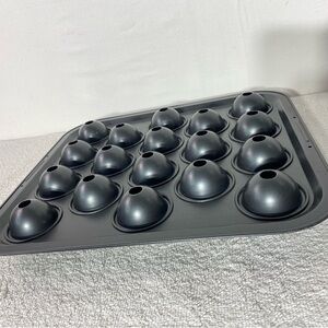 Non Stick Carbon Steel Cake Pop Baking Pan 2pc